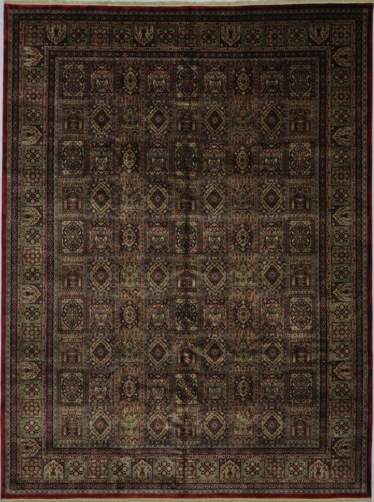 Jaipur Persian Inspired Rug | 8' 9" X 12' 1" | Panel Design | Urban Production