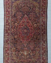 Antique Persian Tehran Rug Circa 1900 | 11' 8" X 21' 4"| Multicolour | Urban Production
