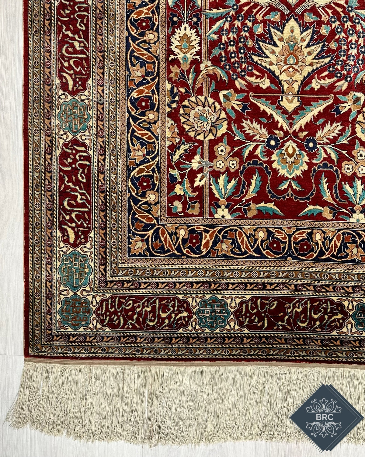 Vintage Turkish Istanbul Rug Circa 1970 | 4' 1" X 6' 2" | Mihrab Design | Red & Blue Colours | Urban Production