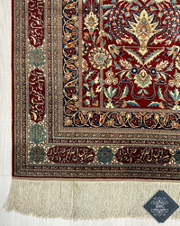Vintage Turkish Istanbul Rug Circa 1970 | 4' 1" X 6' 2" | Mihrab Design | Red & Blue Colours | Urban Production