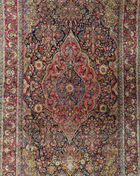 Antique Persian Tehran Rug Circa 1900 | 11' 8" X 21' 4"| Multicolour | Urban Production