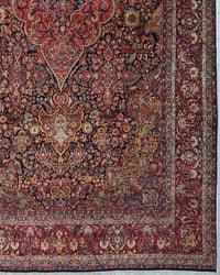 Antique Persian Tehran Rug Circa 1900 | 11' 8" X 21' 4"| Multicolour | Urban Production