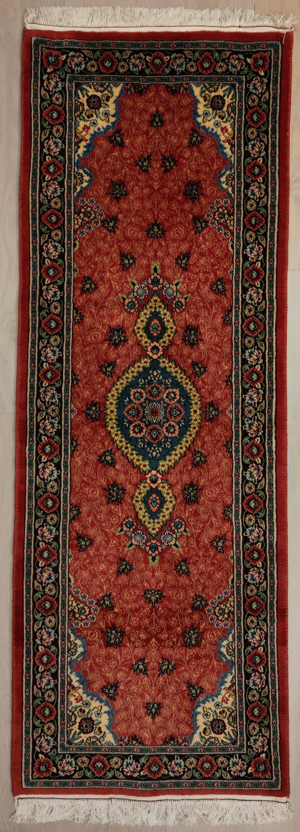 Persian Sarough Rug | 2' 4" X 6' 7" | Salmon Colour | Urban Production