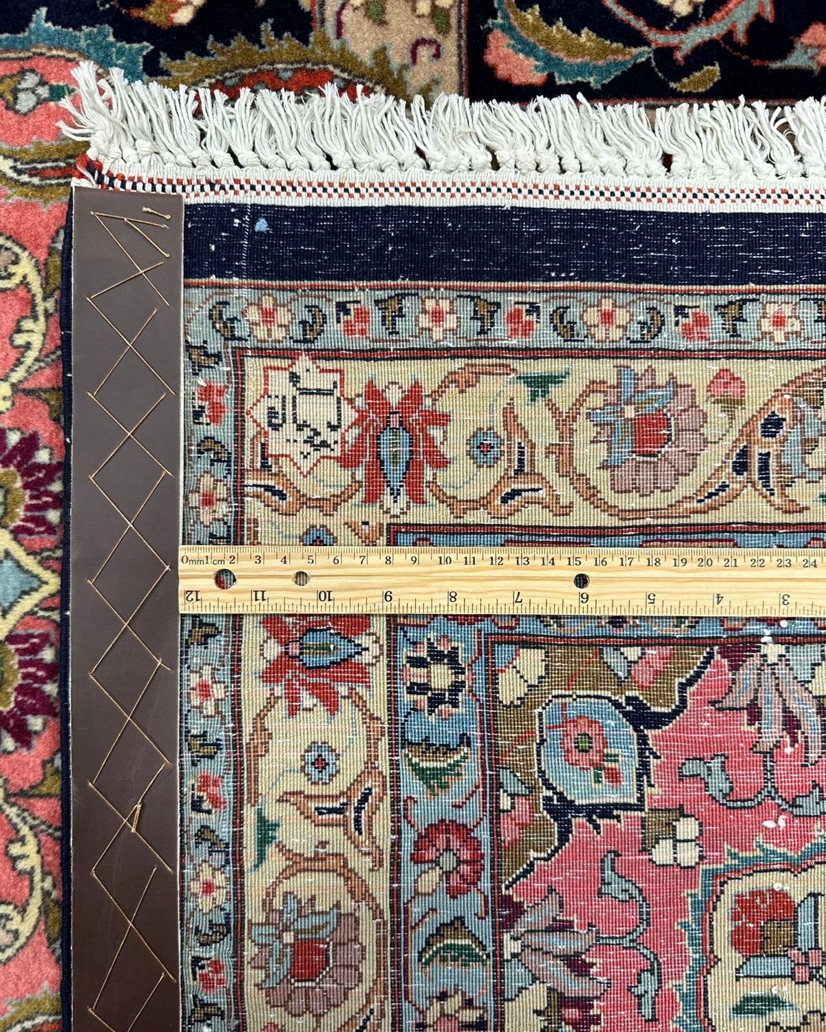 Vintage Persian Tabriz Ghalicheh-Baf Rug Circa 1960 | 9' 9" X 12' 8" | Multicolours | Allover Design | Urban Production