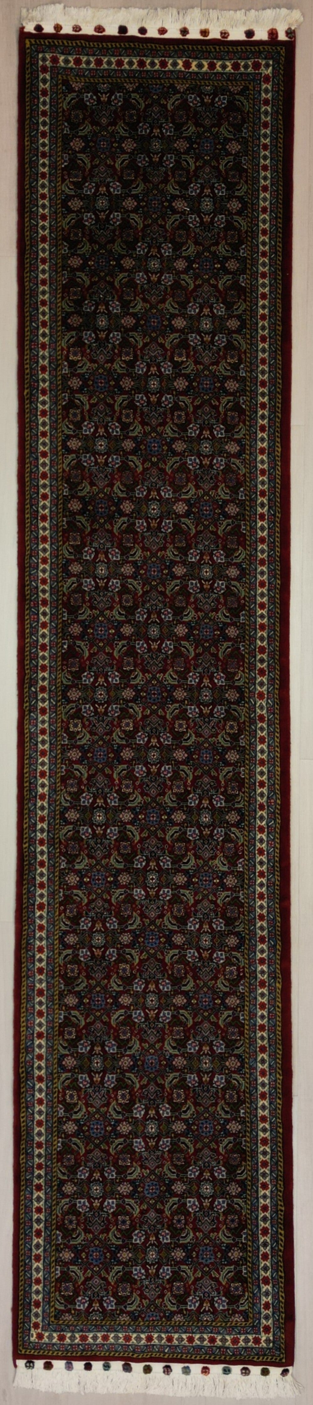 Persian Sarough Rug | 2' 1" X 9' 8" | Deep Red Colour | Urban Production