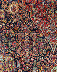 Antique Persian Tehran Rug Circa 1900 | 11' 8" X 21' 4"| Multicolour | Urban Production