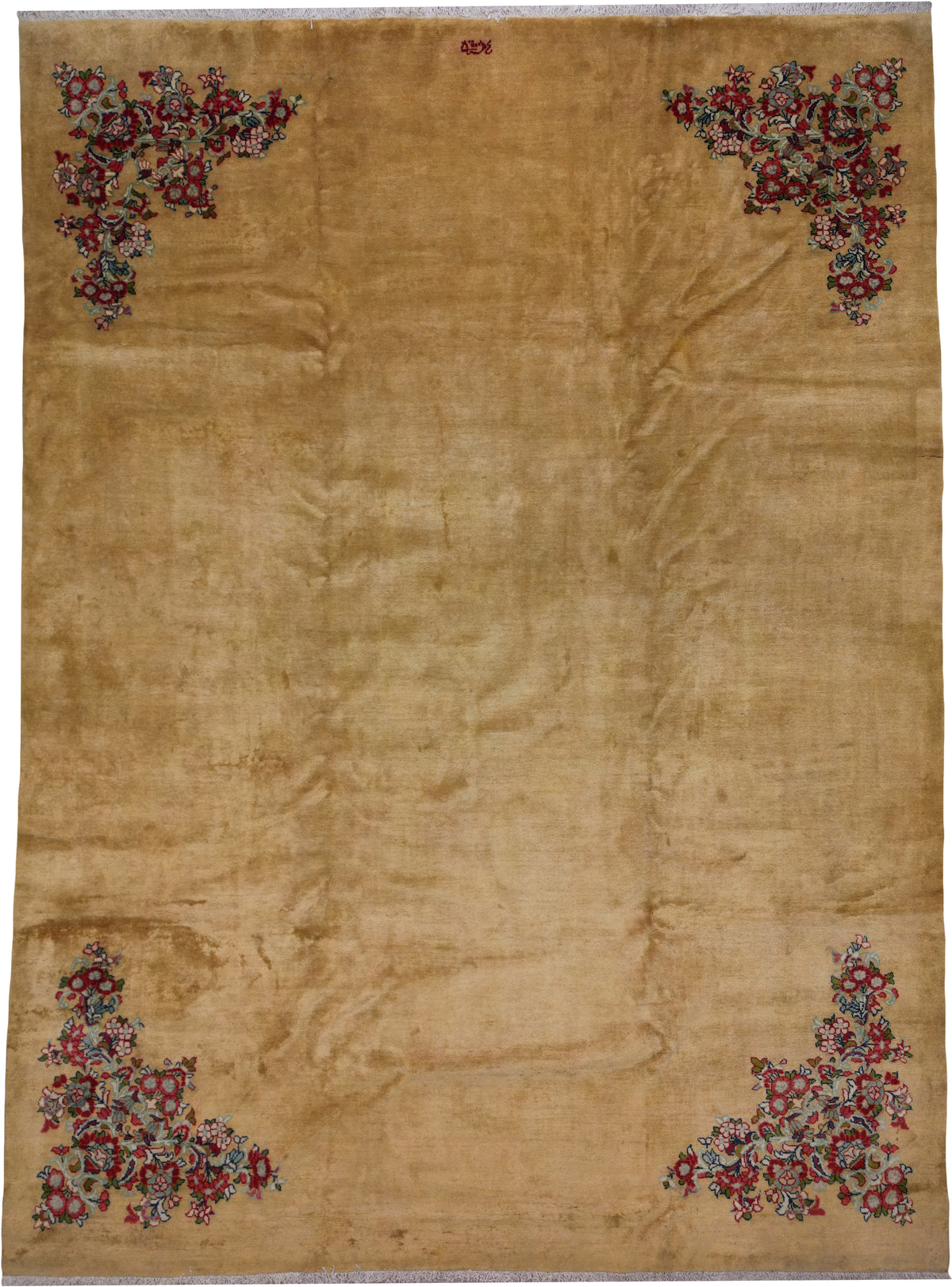 Persian Kerman Rug | 9' 4" X 12' 8" | Light Colour | Urban Production