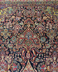 Antique Persian Tehran Rug Circa 1900 | 11' 8" X 21' 4"| Multicolour | Urban Production