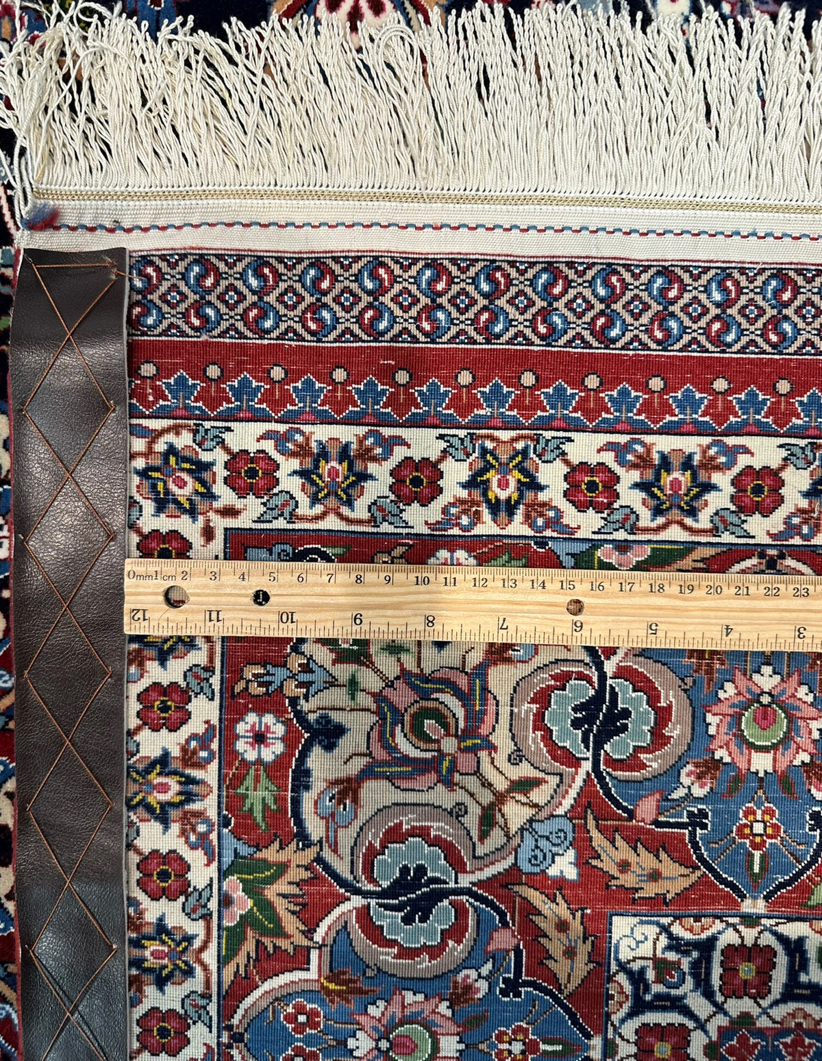 Persian Isfahan Karim Seirafian Rug | 4' 7" X 6' 11" | Midnight Blue Colour | Extremely Fine| Urban Production